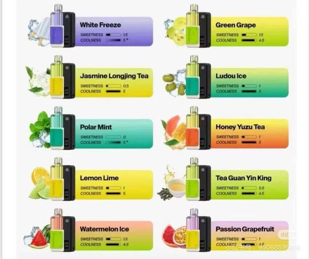 正品批发雪加积木Snowplus Swift 15000口可换弹电子烟套装/烟弹-多口味可选