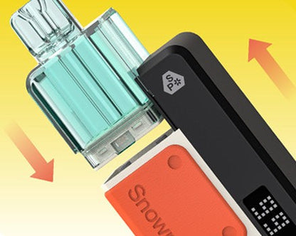 正品批发雪加积木Snowplus Swift 15000口可换弹电子烟套装/烟弹-多口味可选